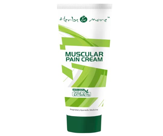 Herbs & More Muscular Pain Cream Tissues And Relaxes With A Warm Feel 1.69 fl oz