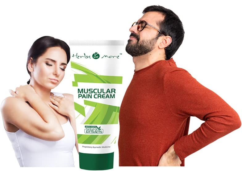 Herbs & More Muscular Pain Cream Tissues And Relaxes With A Warm Feel 1.69 fl oz